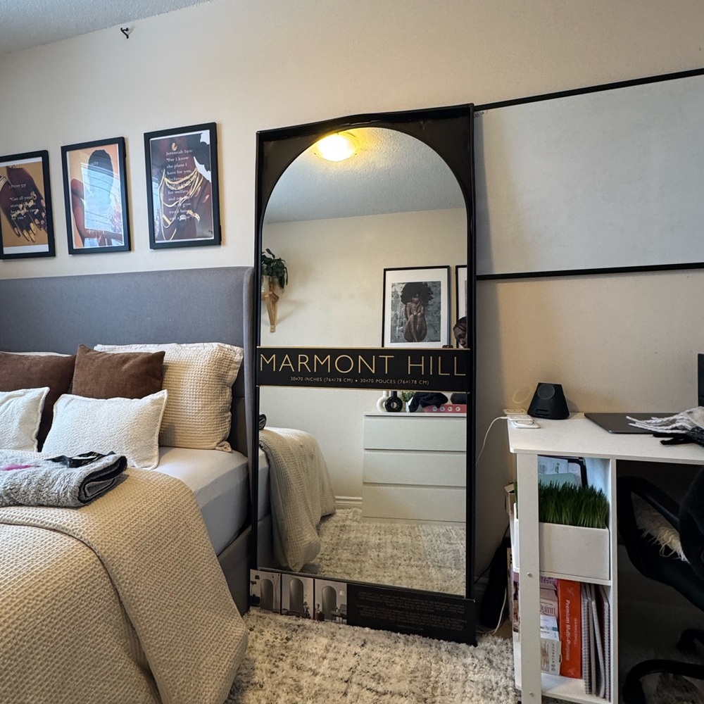 Marmont Hill Arched Full-Length Floor Mirror - 30x70
